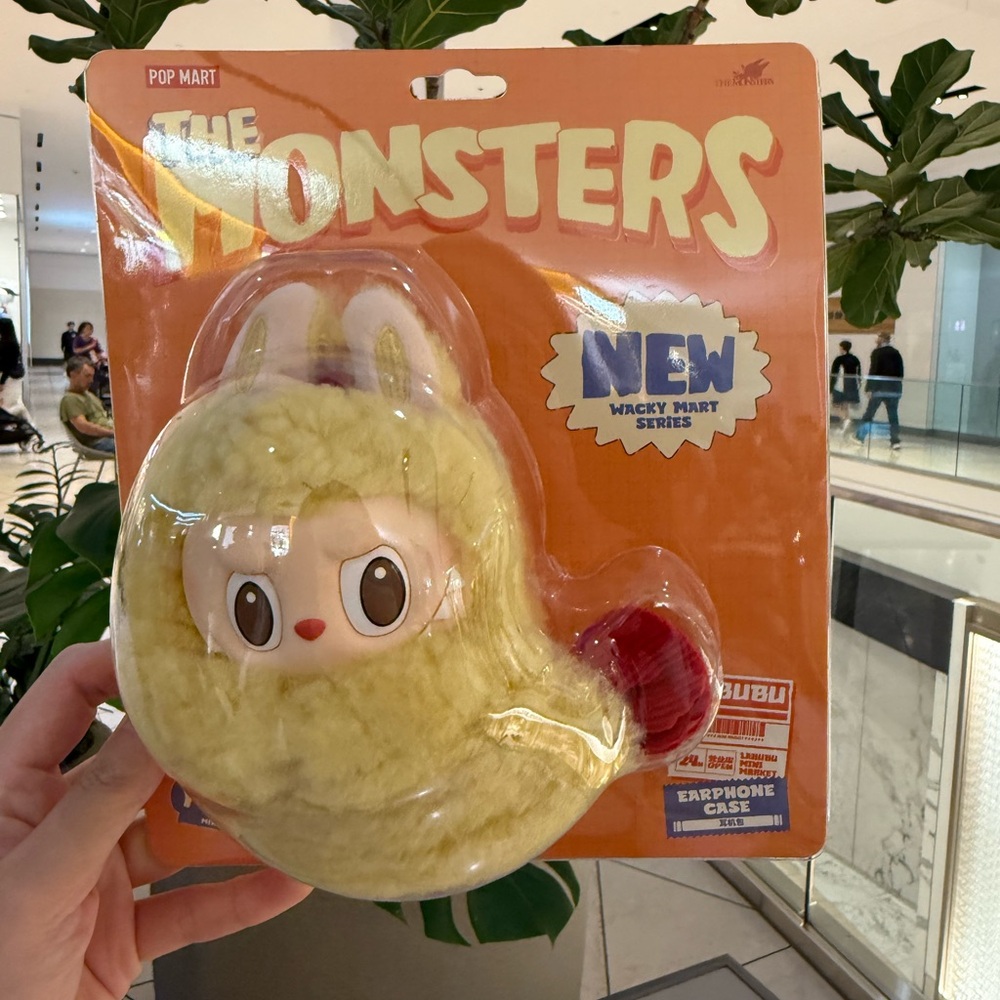 Pop Mart The Monsters Wacky Mary Series Stuffed Animal - Yellow